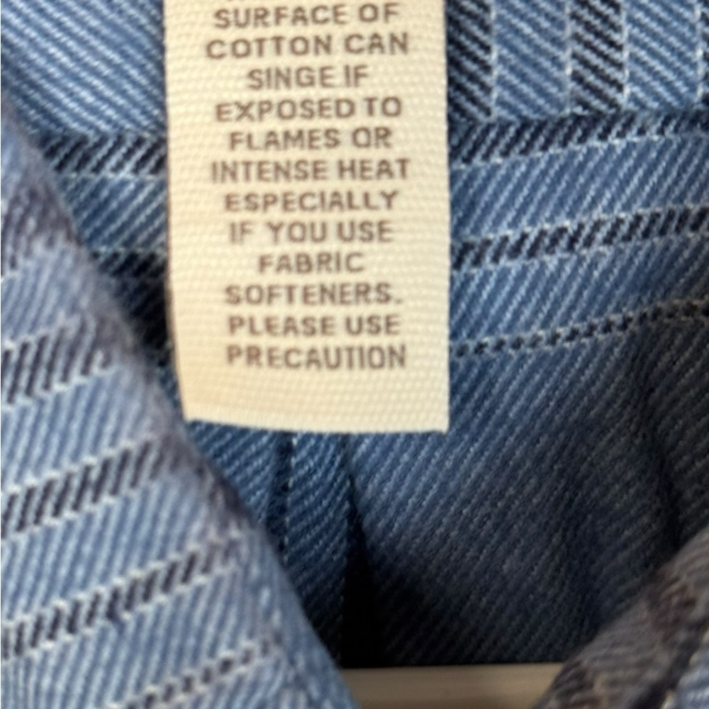 Blake Shelton X Lands’ End Plaid Flannel Button-Down Shirts XXLT Lot 2 - Picture 8 of 15